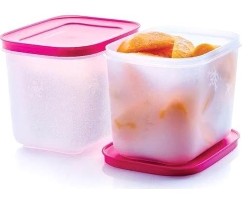 Tupperware 4 Parça Dikdörtgen Plastik Saklama Kabı 1.1 lt