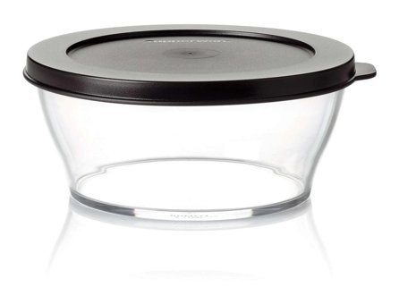 Tupperware 2 Parça Yuvarlak Cam Saklama Kabı 610 ml