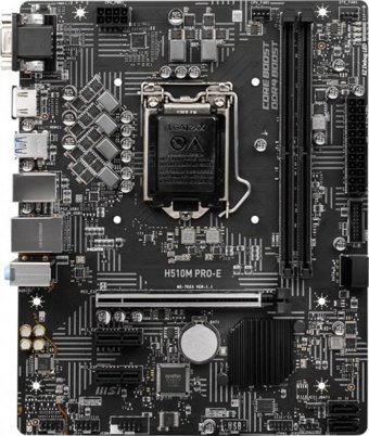 MSI H510M Pro-E H510 LGA 1200 Soket DDR4 3200 Mhz PCIe 4.0 Micro ATX Masaüstü Bilgisayar Intel Uyumlu Anakart