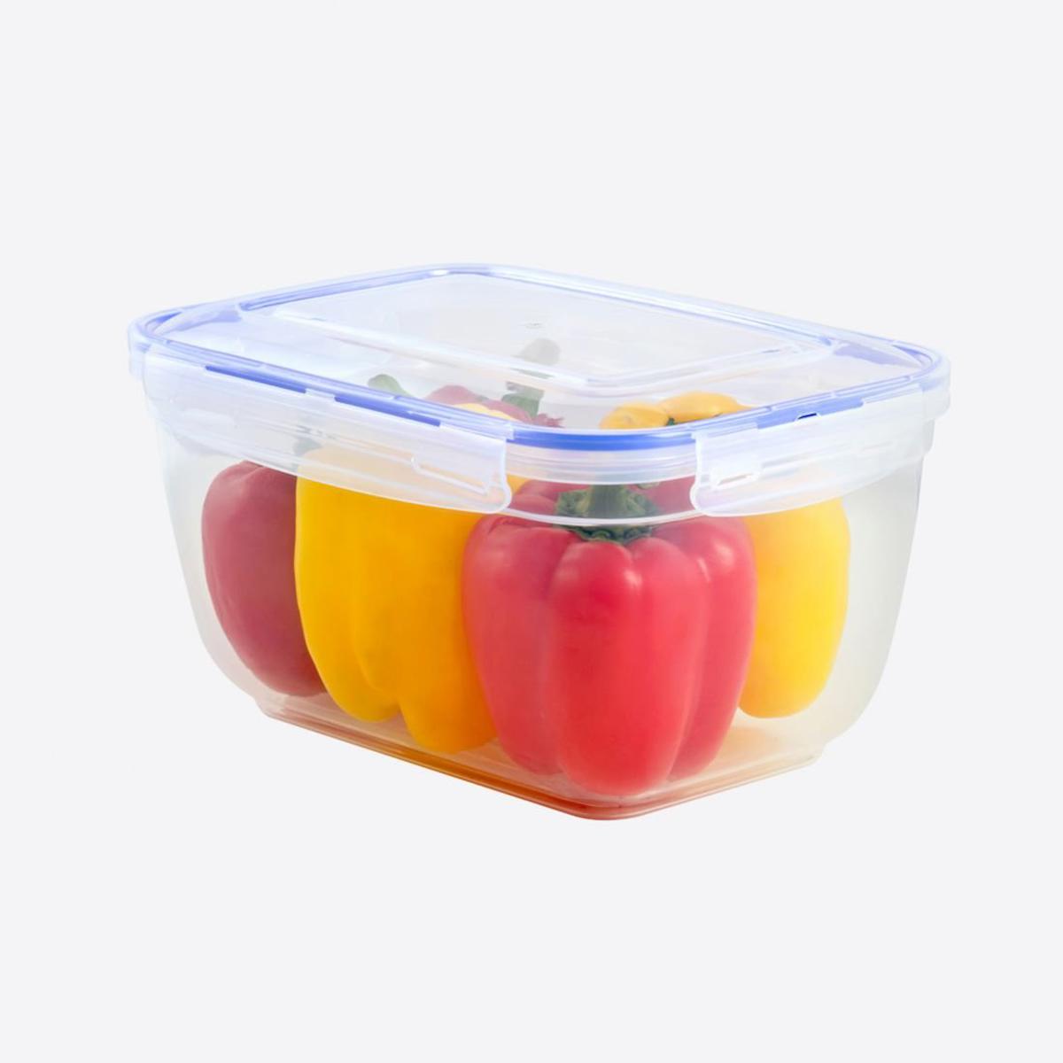 Kumsal Mutfak 2 Parça Dikdörtgen Plastik Saklama Kabı 5 lt