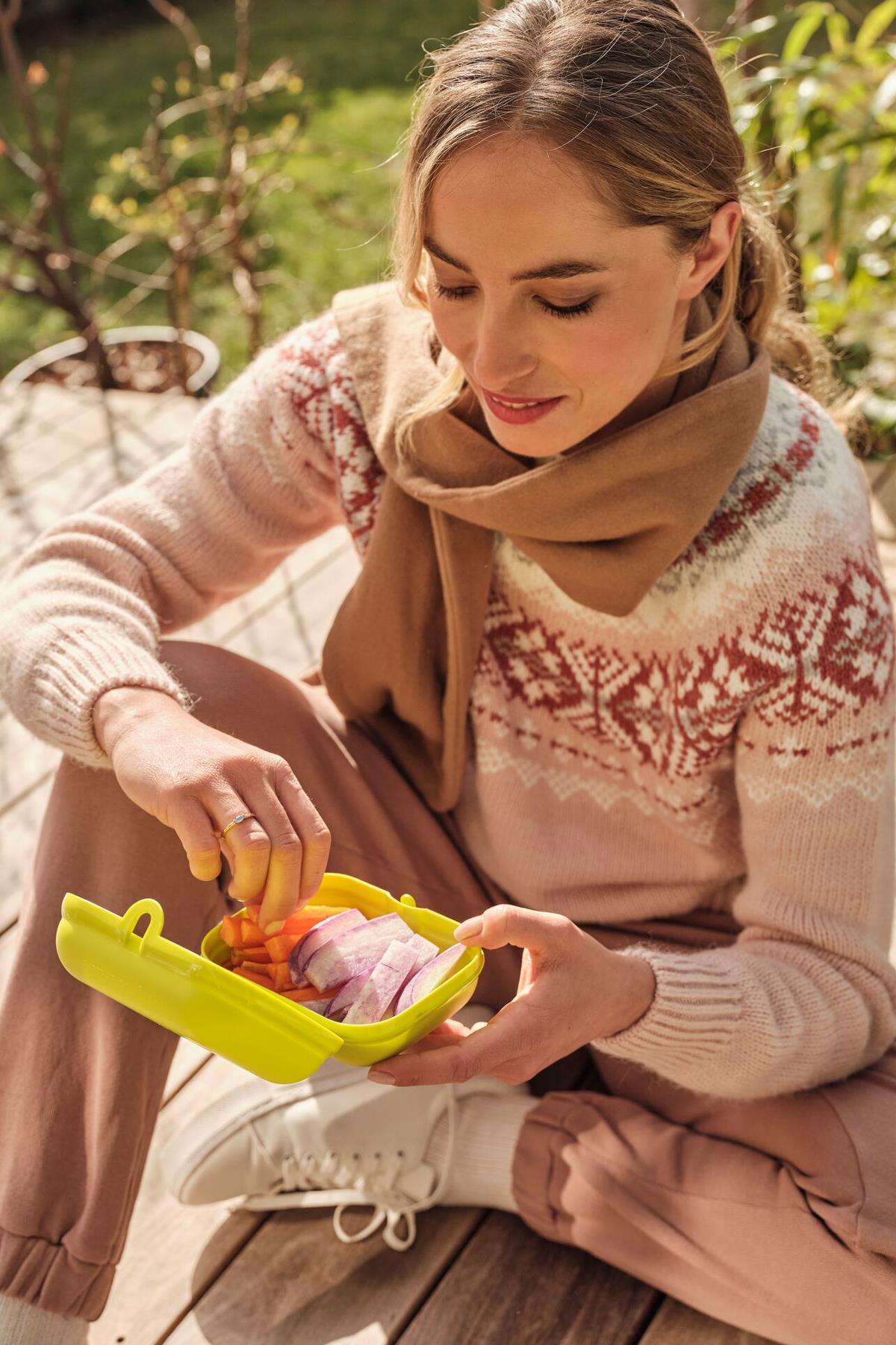 Tupperware 1 Parça Dikdörtgen Plastik Saklama Kabı 3 lt