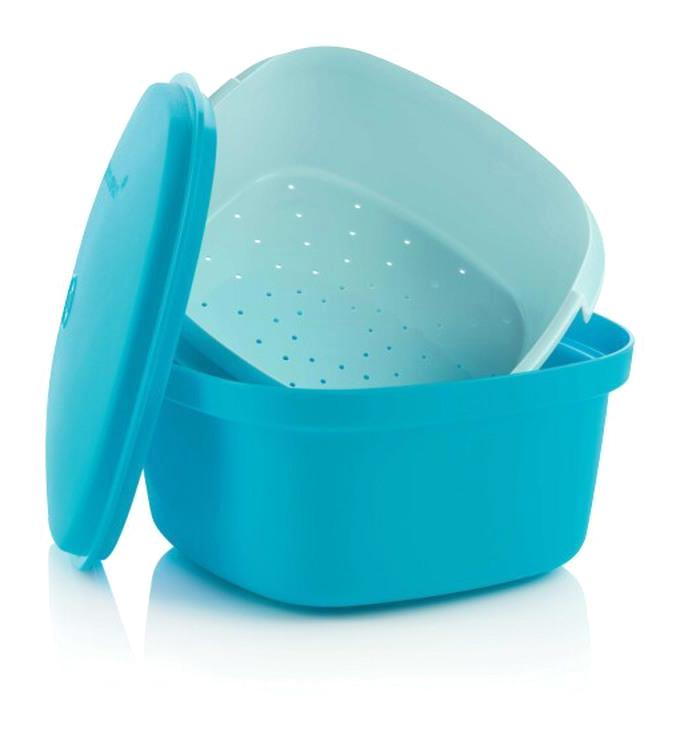 Tupperware 3 Parça Yuvarlak Plastik Saklama Kabı 2.9 lt