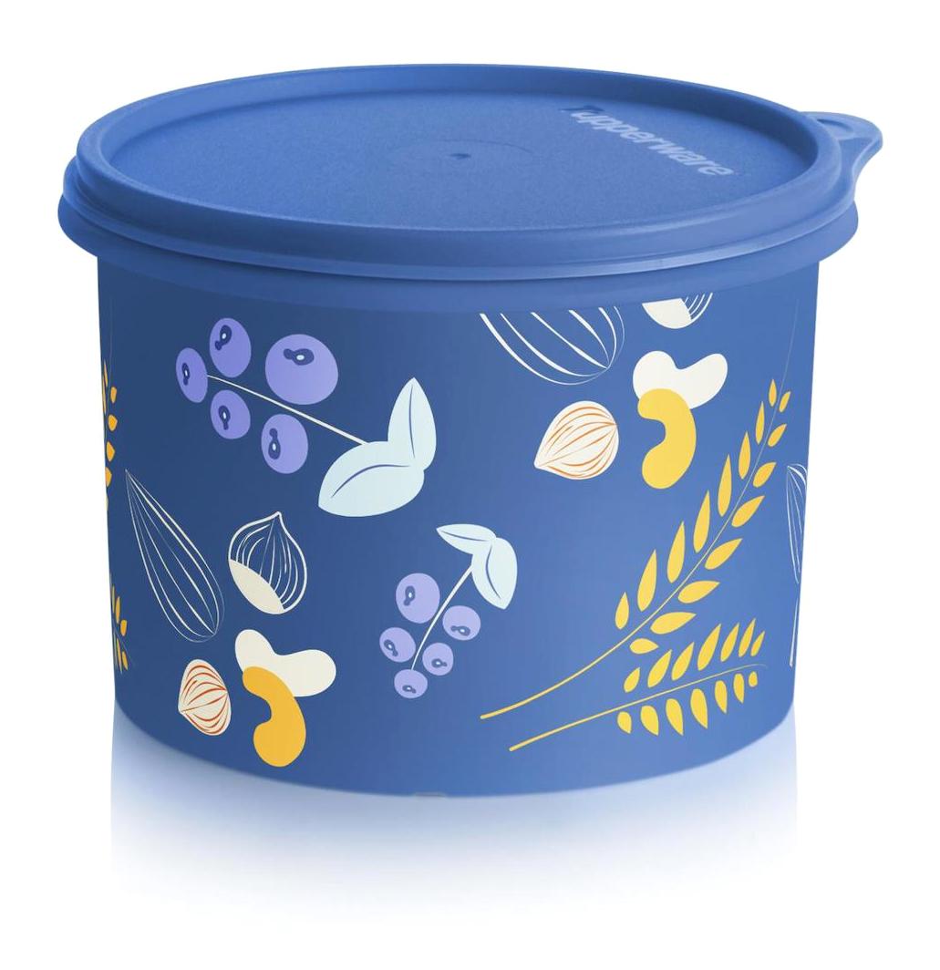 Tupperware 2 Parça Yuvarlak Plastik Saklama Kabı 1.1 lt