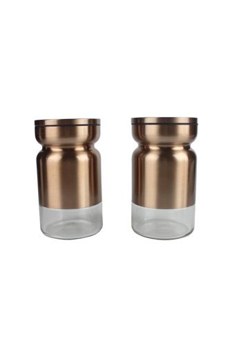 Albetto 4 Parça Yuvarlak Cam Saklama Kabı 900 ml