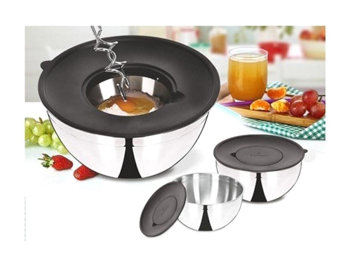 Mamma Türkiye 7 Parça Oval Çelik Saklama Kabı