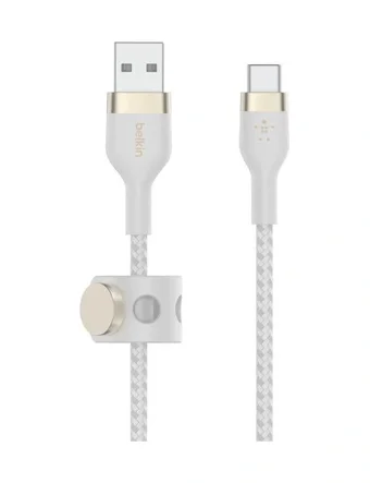 Belkin Cab010ds1mwh Boost Charge Pro Flex Usb-a To Usb-c 1m Kablo - Beyaz