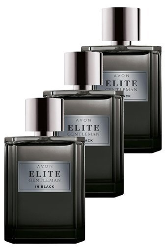 Avon Elite Gentleman In Black EDT Çiçeksi Erkek Parfüm 3 x 75 ml