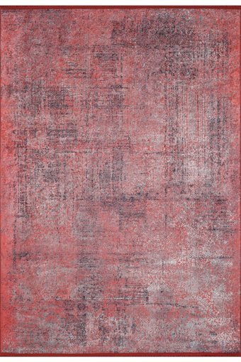 halinet Kırmızı Modern Dijital Baskı Halı 80 x 150 Beden