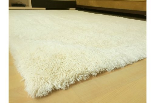 Tavşan Tüyü Dekoratif Post Halı 3, Krem, 80X200