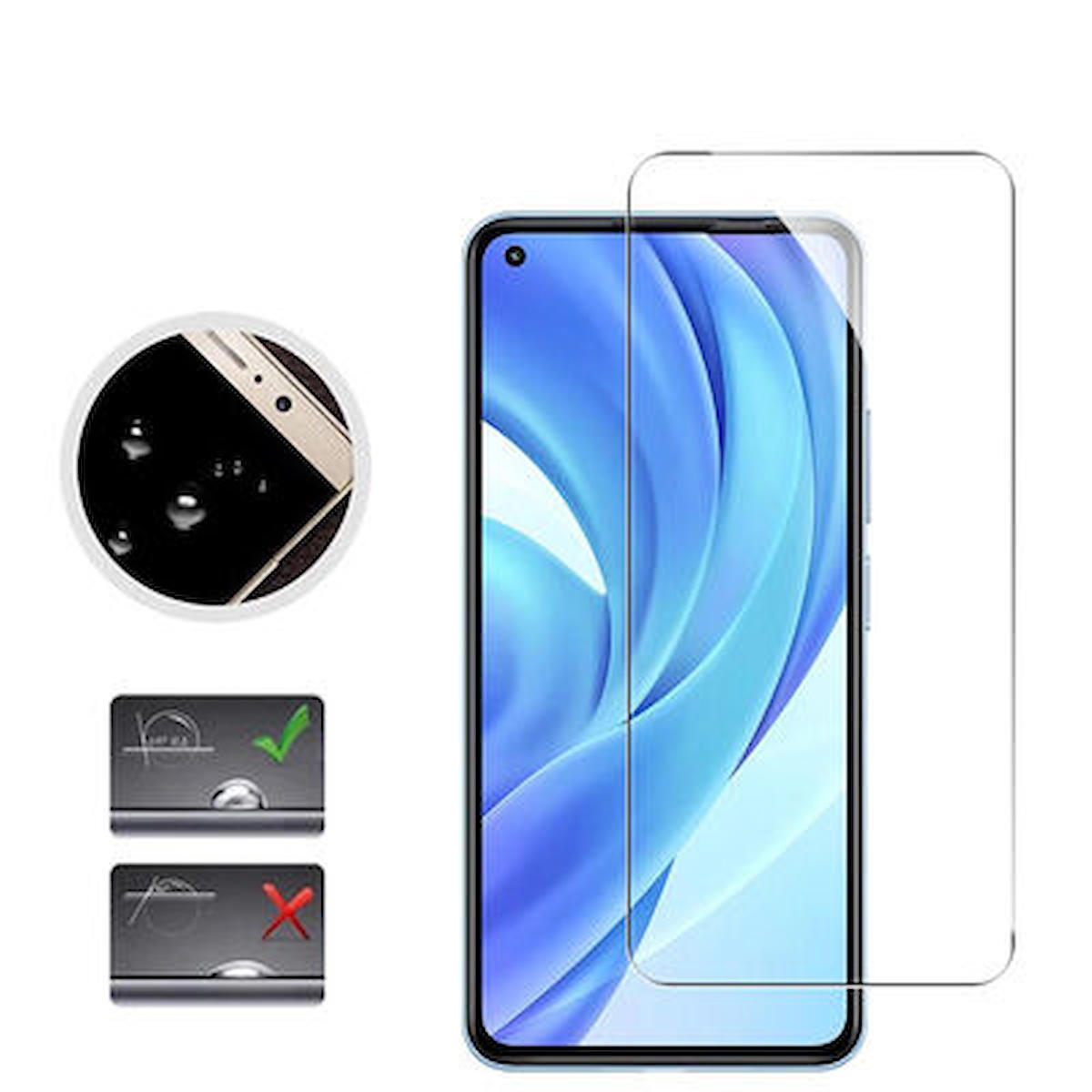Tomris Samsung Galaxy A5 2017 Nano Temperli Cam Parlak Ekran Koruyucu
