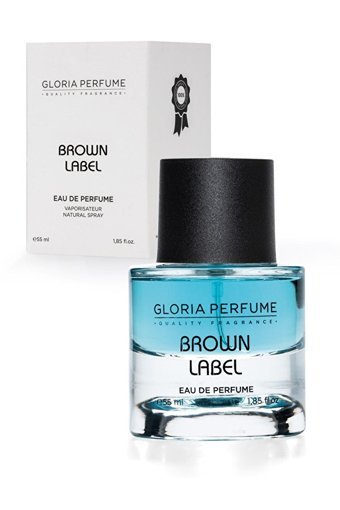 Gloria Perfume Brown Label EDP Çiçeksi Erkek Parfüm 55 ml