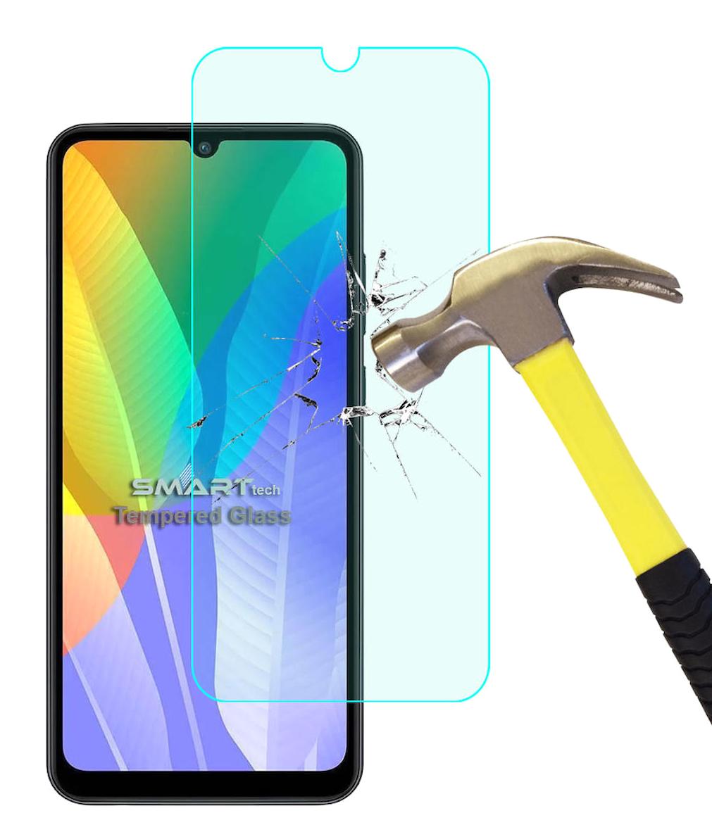 Smart Tech Huawei Y6P Kırılmaz Temperli Cam Parlak Ekran Koruyucu