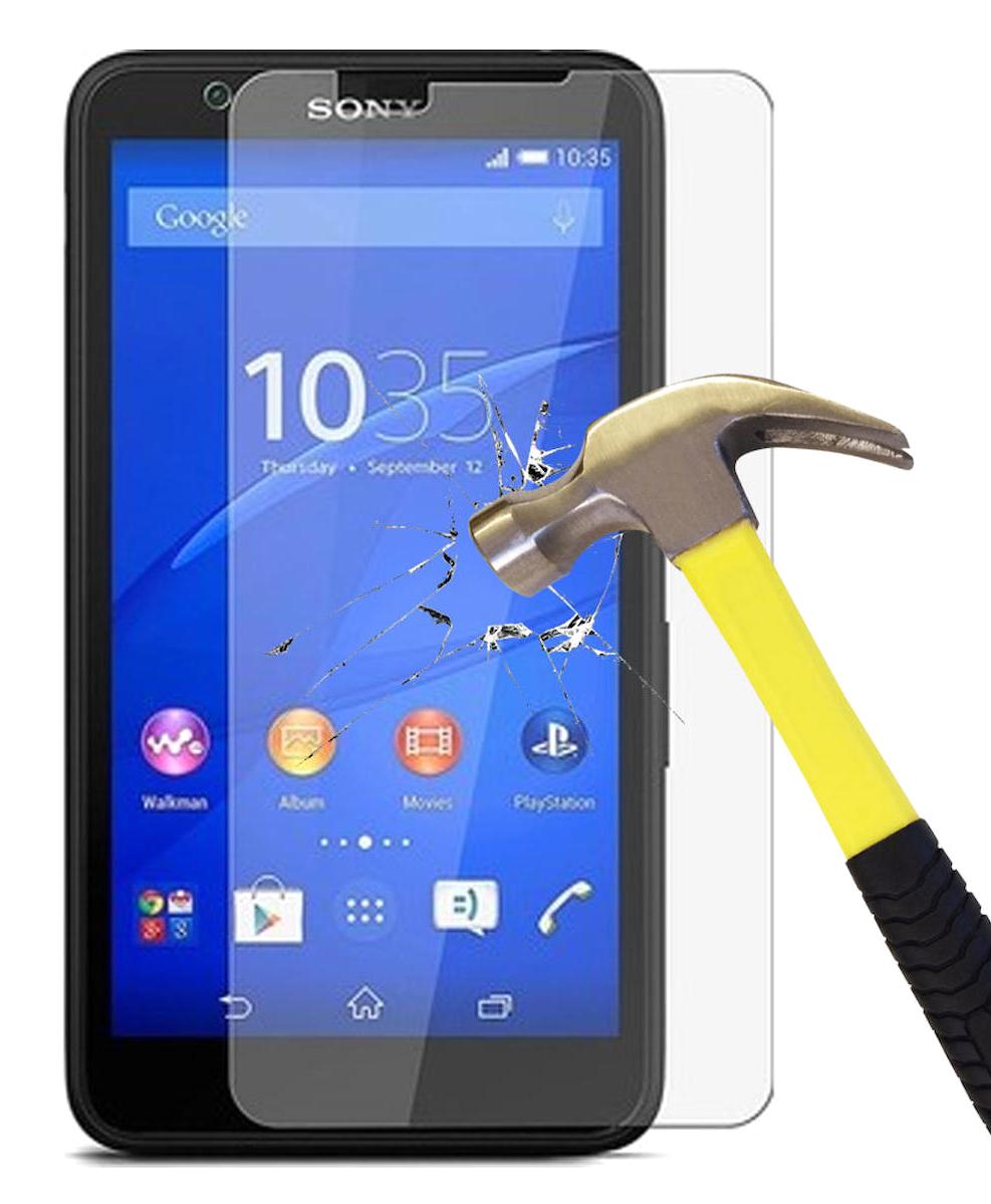 Smart Tech Sony Xperia E4 Kırılmaz Temperli Cam Parlak Ekran Koruyucu