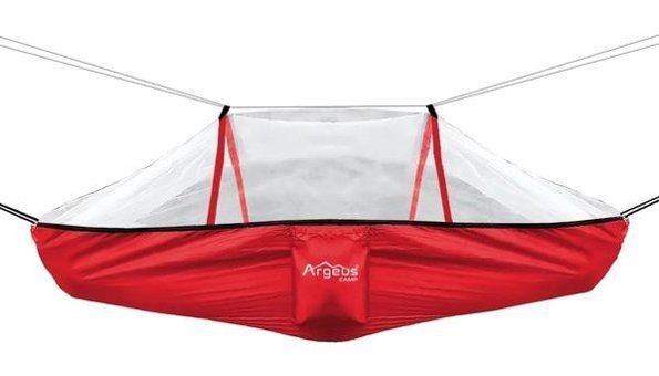 Argeus Cibinlikli Kamp Hamağı Kırmızı - . - Çok Renkli