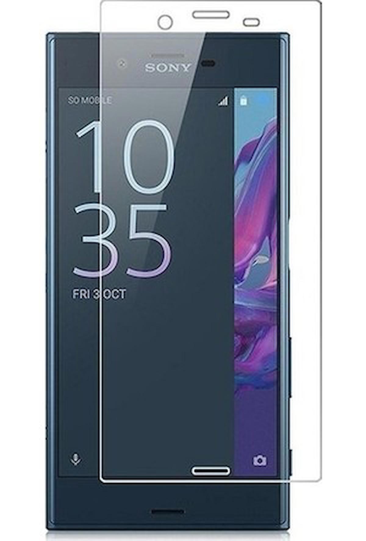 Kensa Sony Xperia XA1 Temperli Cam Parlak Ekran Koruyucu