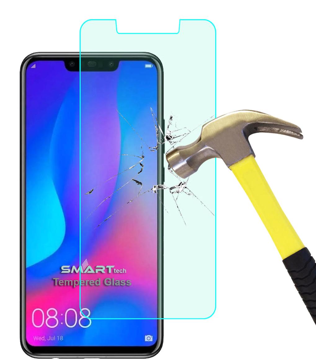 Smart Tech Huawei P Smart Plus Kırılmaz Temperli Cam Parlak Ekran Koruyucu