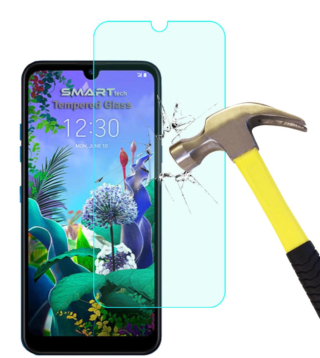 Smart Tech LG Q60 Kırılmaz Temperli Cam Parlak Ekran Koruyucu