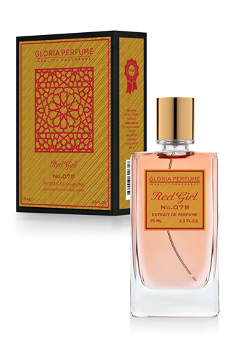 Gloria Perfume Red Girl EDP Çiçeksi Erkek Parfüm 75 ml