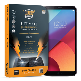 Buff LG G6 Silikon Parlak Ekran Koruyucu
