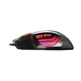 Everest SGM-X7 PRO RGB Yatay Makrolu Kablolu Siyah Optik Gaming Mouse