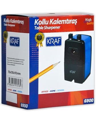 Kraf Kollu Kalemtıraş Mavi G690