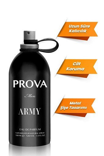 Prova Army EDP Çiçeksi Erkek Parfüm 120 ml