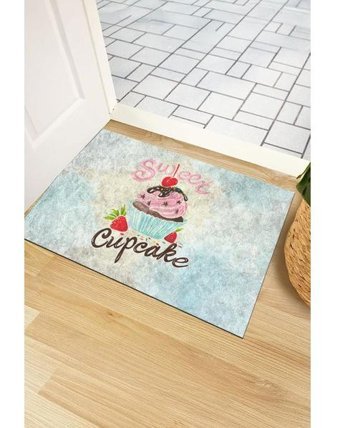 Monnhein Capcake Kapı Önü Paspası - Renkli - 45 x 65 cm