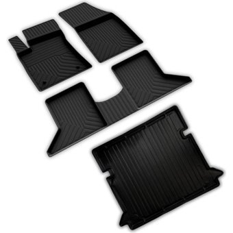 Ferrous Renault Express Ferrous 4d Paspas ve 3D Bagaj Havuzu 2021 ve Üstü - Siyah