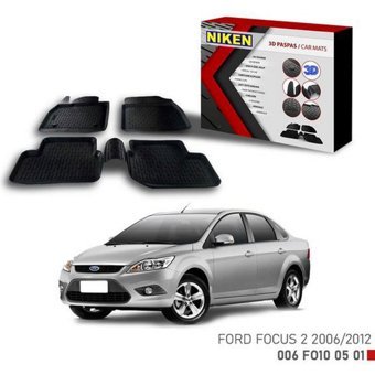 3D Paspas Ford Focus 2 2006-2012 Ynsmr - Siyah