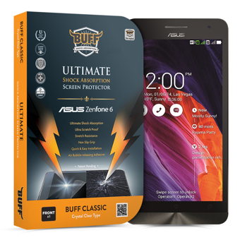 Buff Asus Zenfone 6 Silikon Parlak Ekran Koruyucu