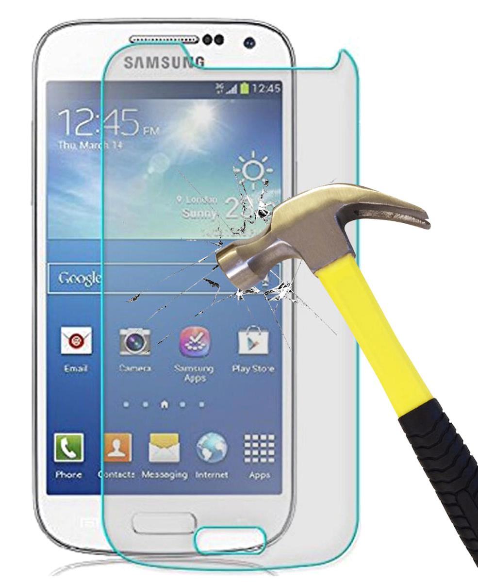 Smart Tech Samsung Galaxy S4 Mini Kırılmaz Temperli Cam Parlak Ekran Koruyucu