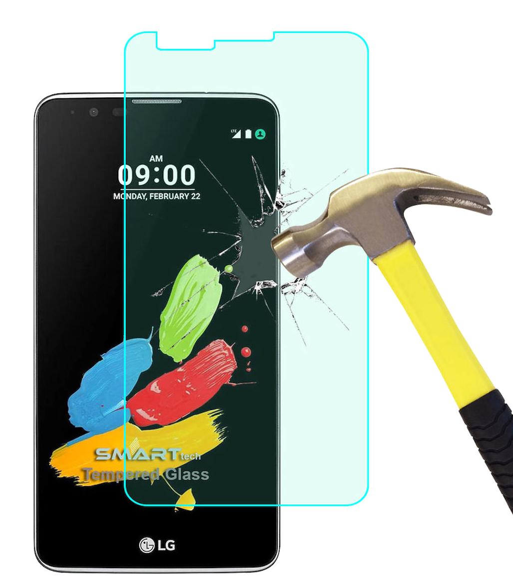 Smart Tech LG Stylus 2 Kırılmaz Temperli Cam Parlak Ekran Koruyucu