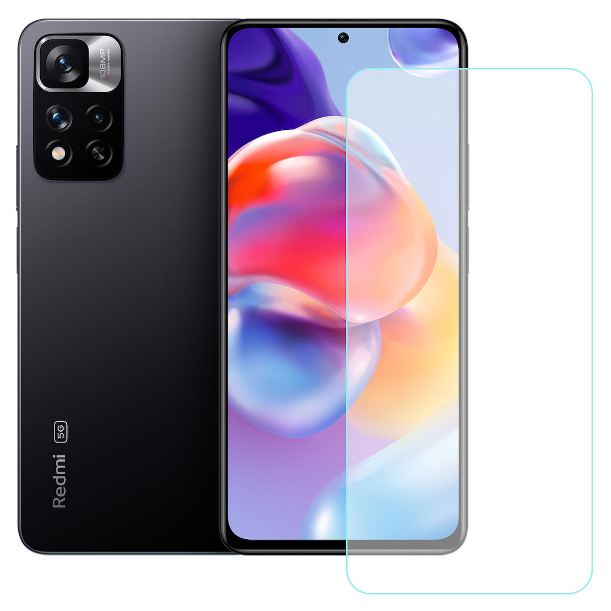 Notech Xiaomi Redmi Note 11 Pro Plus Temperli Cam Parlak Ekran Koruyucu