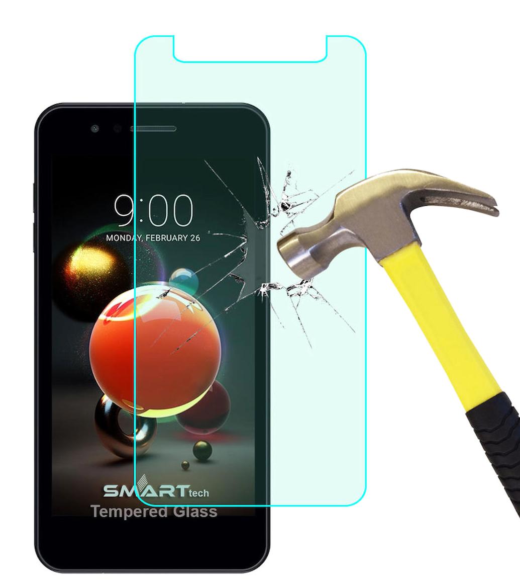 Smart Tech LG K9 Kırılmaz Temperli Cam Parlak Ekran Koruyucu