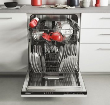 Hoover HDIN 2L360PB 5 Programlı E Enerji Sınıfı 13 Kişilik Akıllı Wifili Çekmeceli Beyaz Ankastre Bulaşık Makinesi