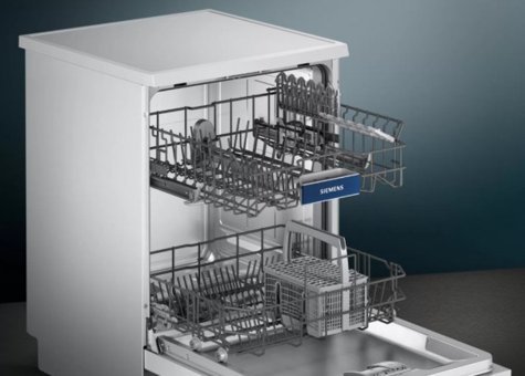 Siemens iQ300 SN23EW60KT 6 Programlı C Enerji Sınıfı 13 Kişilik Akıllı Wifili Çekmeceli Beyaz Solo Bulaşık Makinesi