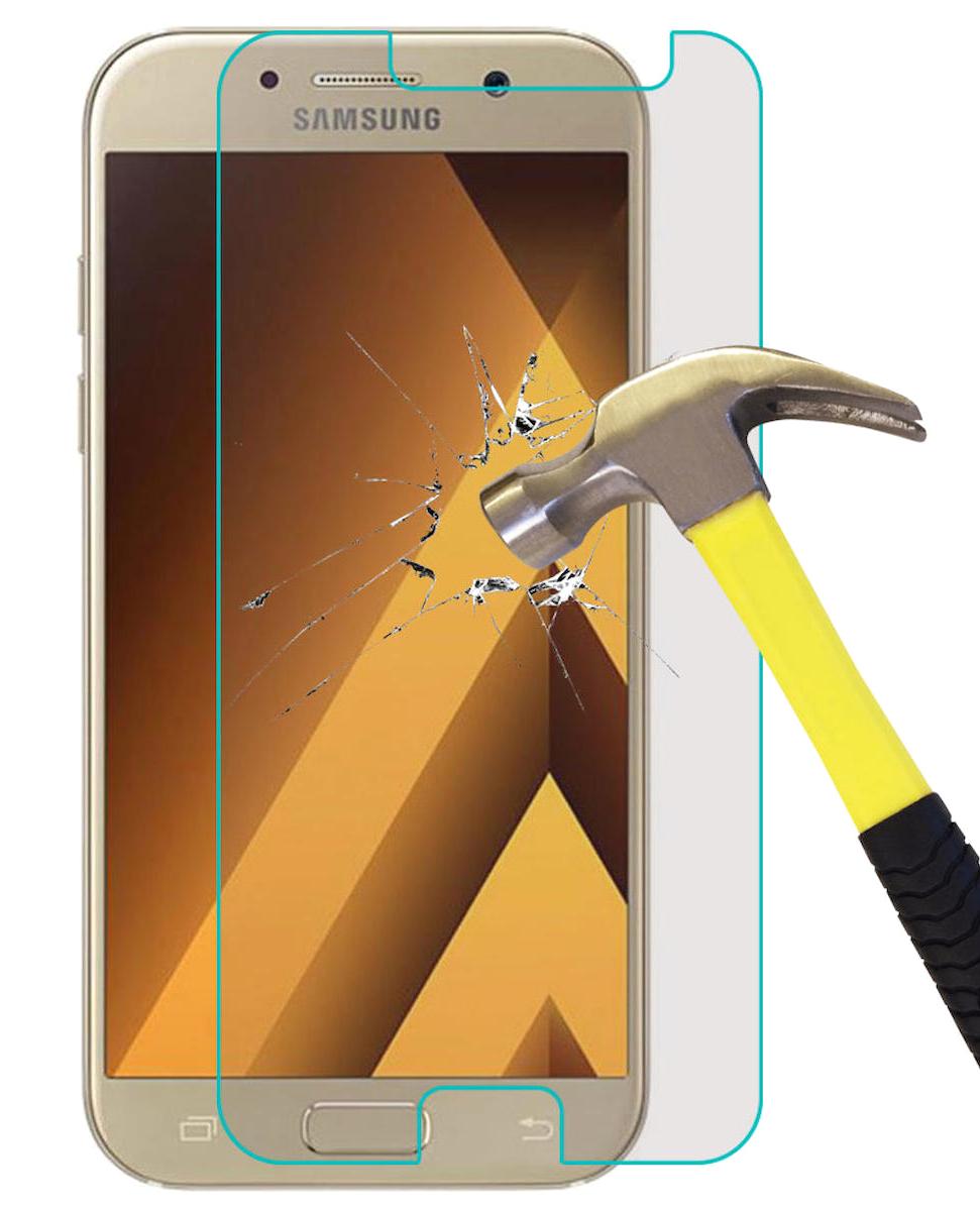 Smart Tech Samsung Galaxy A7 2017 Kırılmaz Temperli Cam Parlak Ekran Koruyucu