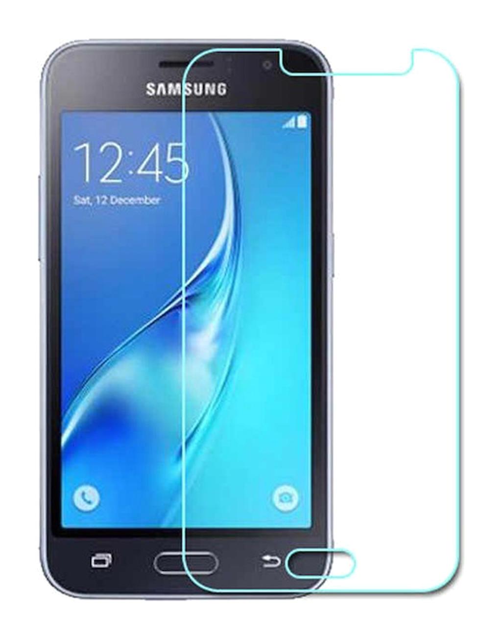Smart Tech Samsung Galaxy J1 Mini Prime Kırılmaz Temperli Cam Parlak Ekran Koruyucu