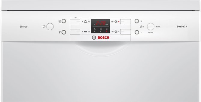 Bosch SMS44DW01T 4 Programlı D Enerji Sınıfı 13 Kişilik Wifili Çekmeceli Beyaz Solo Bulaşık Makinesi
