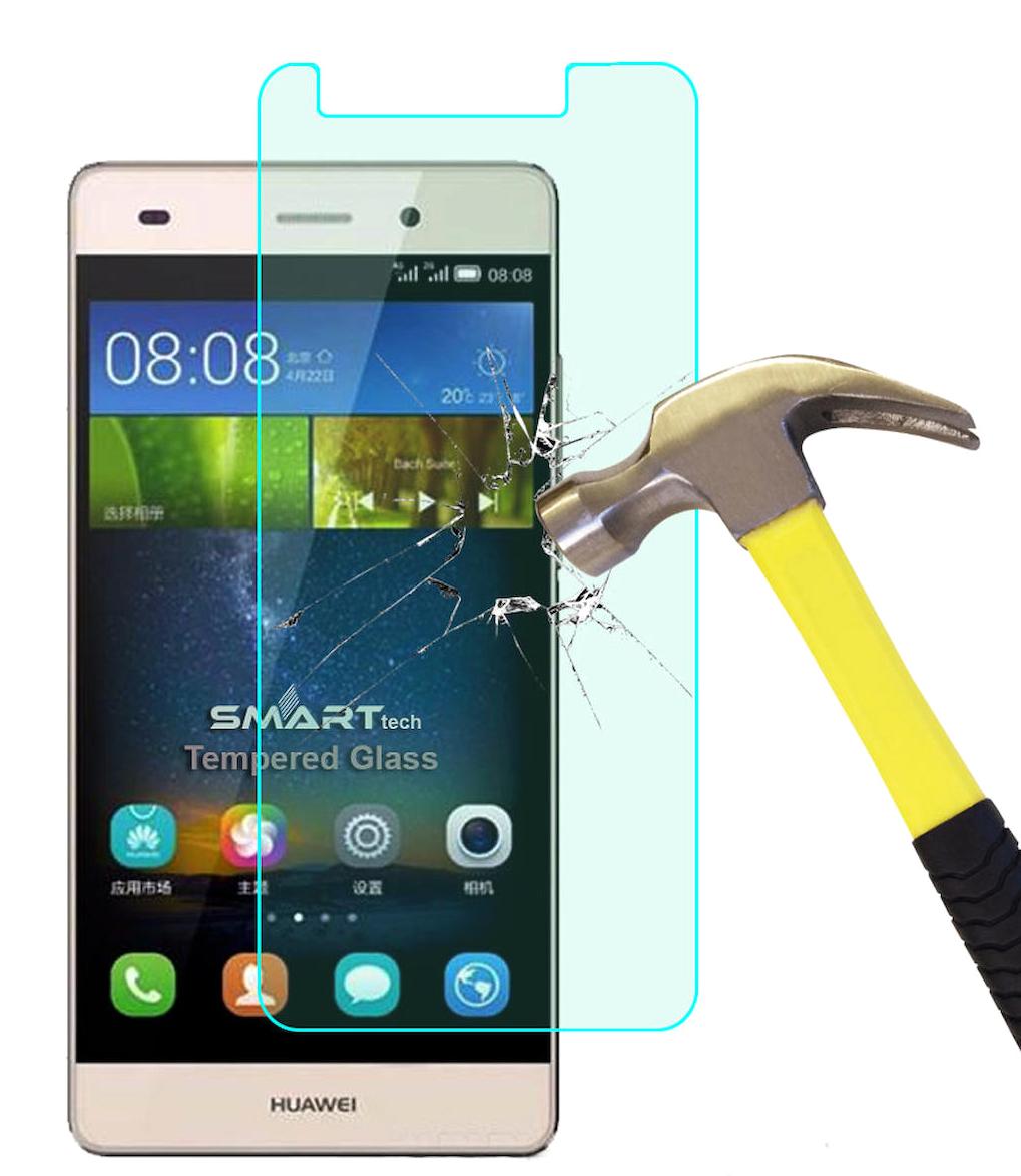 Smart Tech Huawei P8 Kırılmaz Temperli Cam Parlak Ekran Koruyucu