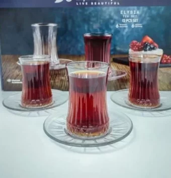Paşabahçe Çay Seti 950054 6Lı Elysia 170Cc