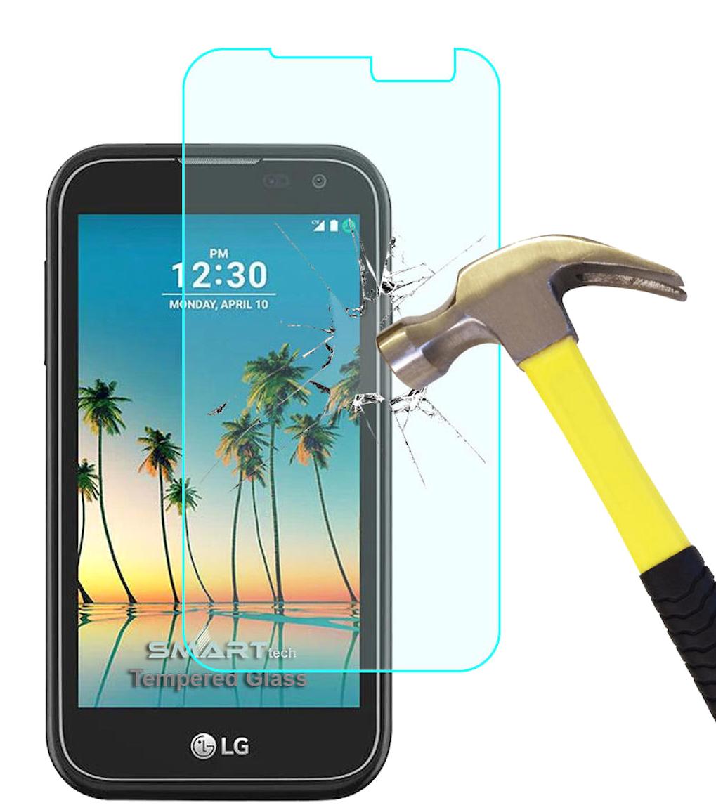 Smart Tech LG K30 Kırılmaz Temperli Cam Parlak Ekran Koruyucu