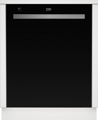 Beko BBC 150 S 5 Programlı E Enerji Sınıfı 13 Kişilik Cam Kapaklı Wifili Çekmeceli Siyah Ankastre Bulaşık Makinesi