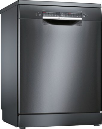 Bosch SMS4IKC60T 6 Programlı D Enerji Sınıfı 13 Kişilik Akıllı Wifili Çekmeceli Siyah Solo Bulaşık Makinesi