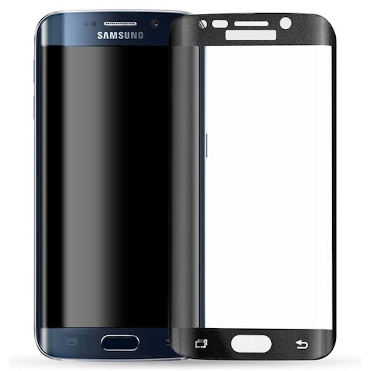 Aksesuar Adası Samsung Galaxy S6 Edge Temperli Cam Parlak Ekran Koruyucu
