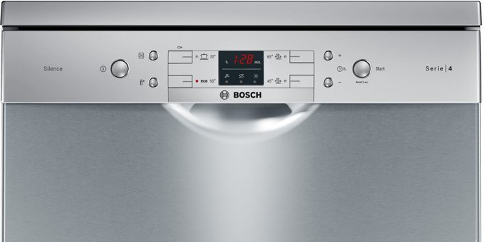 Bosch SMS44DI00T 4 Programlı F Enerji Sınıfı 13 Kişilik Wifili Çekmeceli İnox Solo Bulaşık Makinesi
