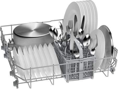 Bosch SMS44DI00T 4 Programlı F Enerji Sınıfı 13 Kişilik Wifili Çekmeceli İnox Solo Bulaşık Makinesi