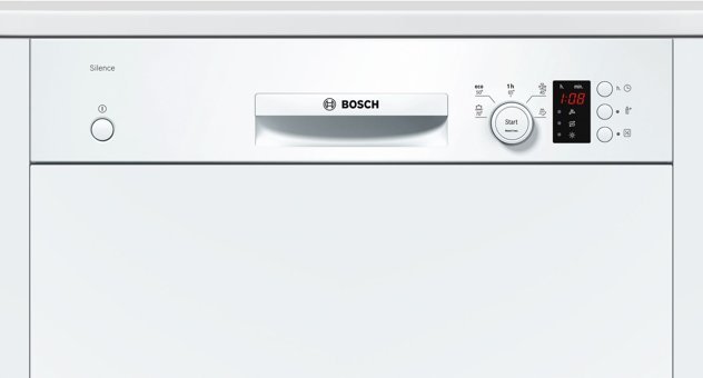 Bosch SMI25DW00T 5 Programlı F Enerji Sınıfı 13 Kişilik Wifili Çekmeceli Beyaz Ankastre Bulaşık Makinesi