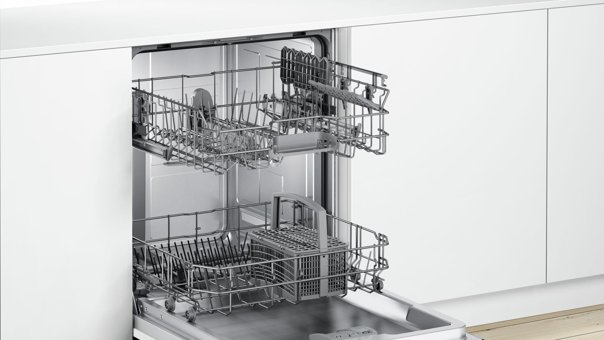 Bosch SMI25DW00T 5 Programlı F Enerji Sınıfı 13 Kişilik Wifili Çekmeceli Beyaz Ankastre Bulaşık Makinesi
