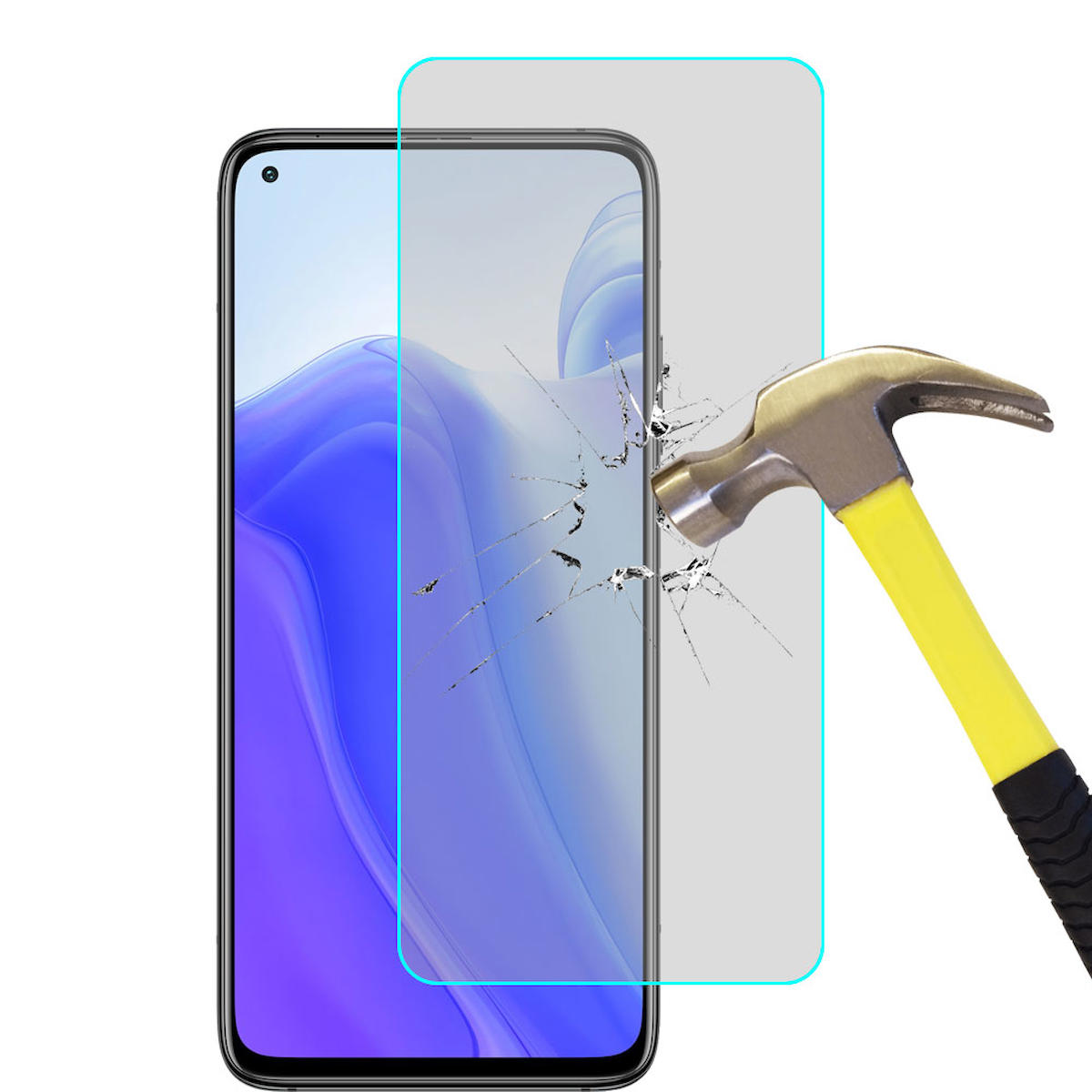 Smart Tech Xiaomi Mi 10T Kırılmaz Temperli Cam Parlak Ekran Koruyucu